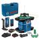 Bosch GRL 650 CHVG Professional pyörivä laser vihreällä säteellä,  325m / 650m, IP68, numeerinen kaato, millimetrinäyttöinen vastaanotin, bluetooth ym.

