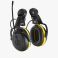 Hellberg  Secure 2C Relax kypäräkiinnitteinen kuulonsuojain - AM/FM radio + 3,5mm aux  -  (paristokäyttöinen 2xAA) - kypärä ei sisälly.


