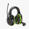 Hellberg Synergy Multi-Point kuulonsuojain - AM/FM radio + 2x Bluetooth + kuuntelutoiminto + puomimikrofoni + 3,5mm aux - (akku/paristokäyttöinen 2xAA akut mukana)