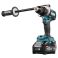Makita DF001G 40V XGT porakone  apukahvalla + HUOM. 2kpl 5Ah F-akku (BL4050F) + laturi (DC40RA) + Makpac 3.

