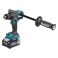 Makita DF001GM201 40V XGT porakone  apukahvalla + 2kpl 4,0Ah akku (BL4040) + laturi (DC40RA) + Makpac 3.

