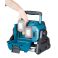 Makita DML809 18V / 2x18V / 230V käyttöinen työmaavalaisin. 2000/4000/10000 lumen. Ei akkuja ei laturia.

