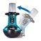 Makita dml810 iso led-valaisin, korkeus n.80cm paino n.15kg,  1x18v tai 2x18v tai 230v - ei akkuja ei laturia

