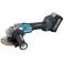Makita GA005GZ 40V XGT kulmahiomakone, lukittava käyttökytkin, 125mm RUNKO - ei akkuja ei laturia. Toimitus blanko pahvissa.

