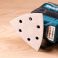 Makita kolmiohiomapaperi k80 94mm 10kpl B-21696

