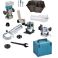 Makita RT001GZ13 40V XGT käsijyrsin, yläjyrsin. Runko - ei akkuja ei laturia. Toimitus Makpac laukussa.