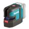 Makita SK105DZ ristikkolaser runko, Makitan 10,8/12V Li-ion akuille - ei akkuja ei laturia


