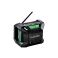 Metabo R 12-18 DAB+ BlueTooth Pro radio + verkkolaite - ei sisällä akkuja ei laturia