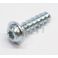 Torx ruuvi muoviin 3,5x12mm Itsekierteyttävä, tylppäkärkinen, sähkösinkitty 20 kpl.

